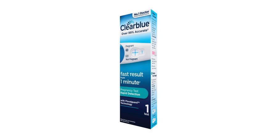 Rapid Detection Pregnancy Test Fast Results Clearblue