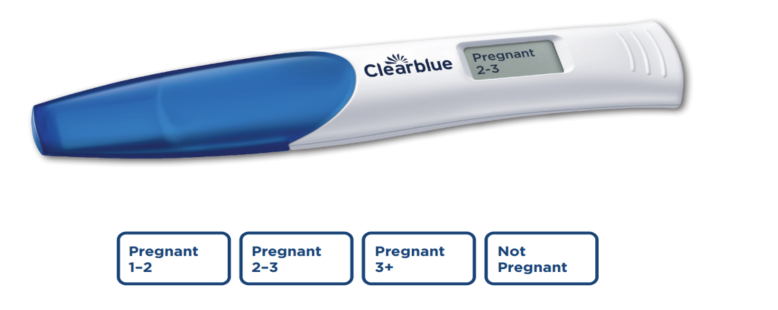 Clearblue Pregnancy Test with Weeks Indicator | Clearblue
