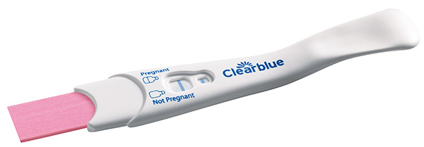 Positive pregnancy test