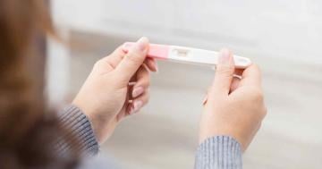 negative pregnancy test result